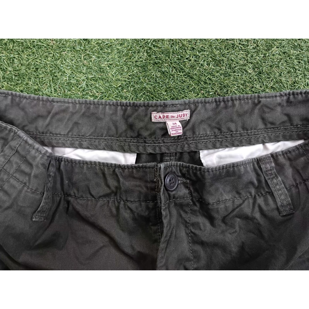 Cape Juby Jogger Pants Mens 34 Black Cotton Tapered Leg Comfort Fit Outdoor Wear - Picture 4 of 6